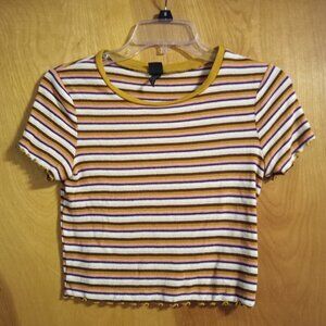 Striped Wild Fable Top Size S